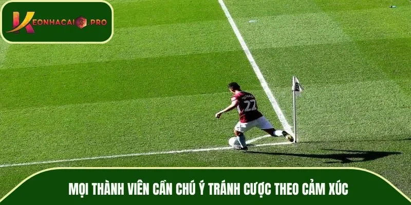 Mọi thành viên cần chú ý tránh cược theo cảm xúc