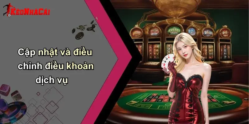 Cập nhật và điều chỉnh điều khoản dịch vụ