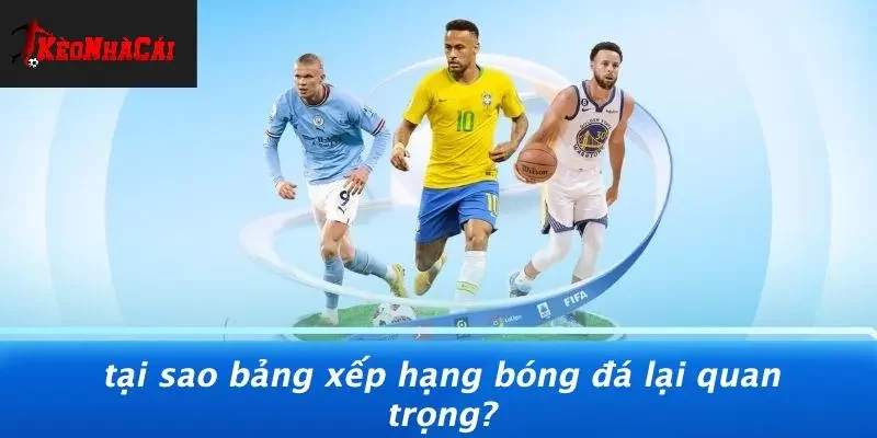 Tại Sao Bảng Xếp Hạng Bóng Đá Lại Quan Trọng?